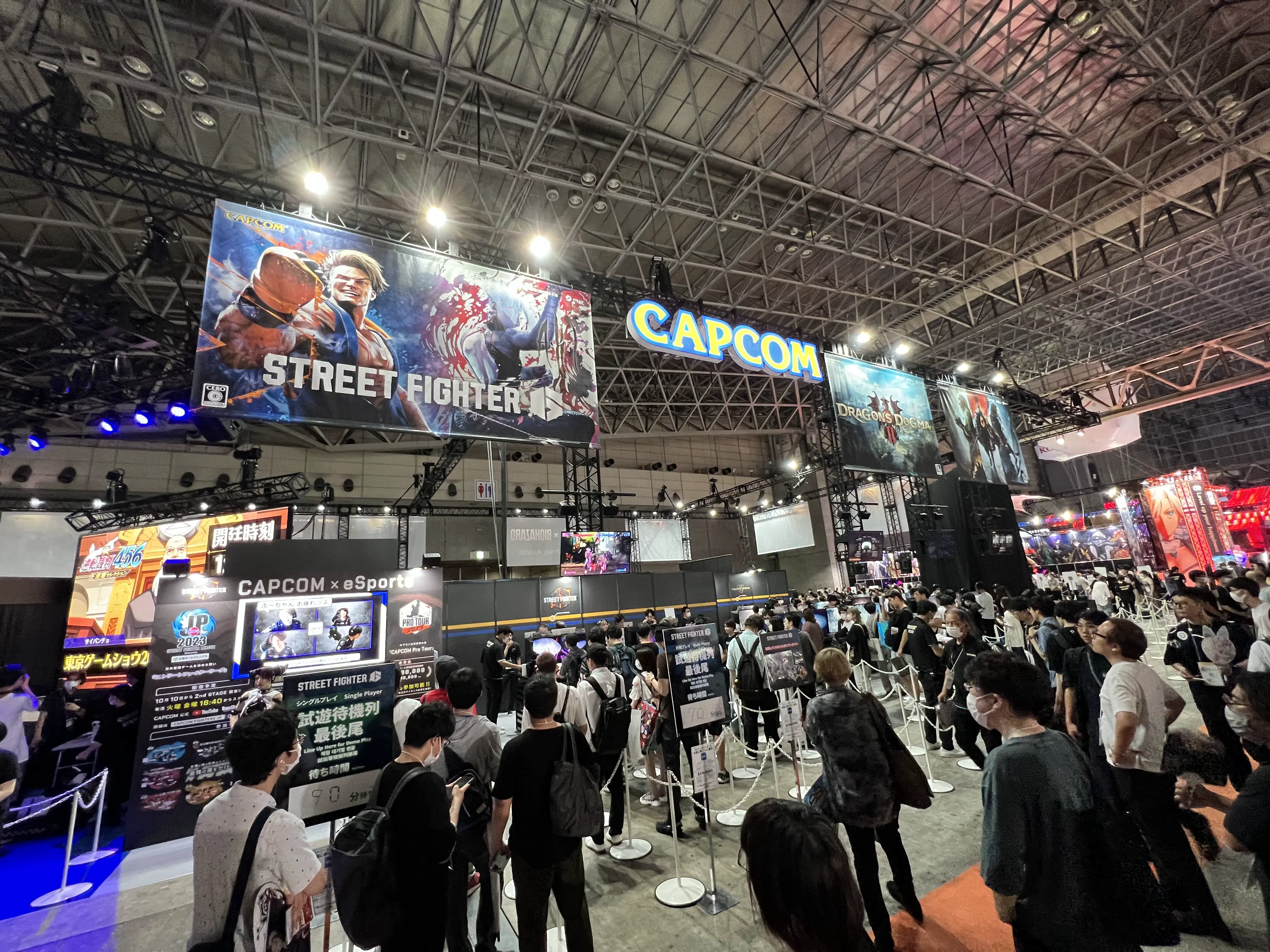 Tokyo Game Show Booth Exhibit Capcom