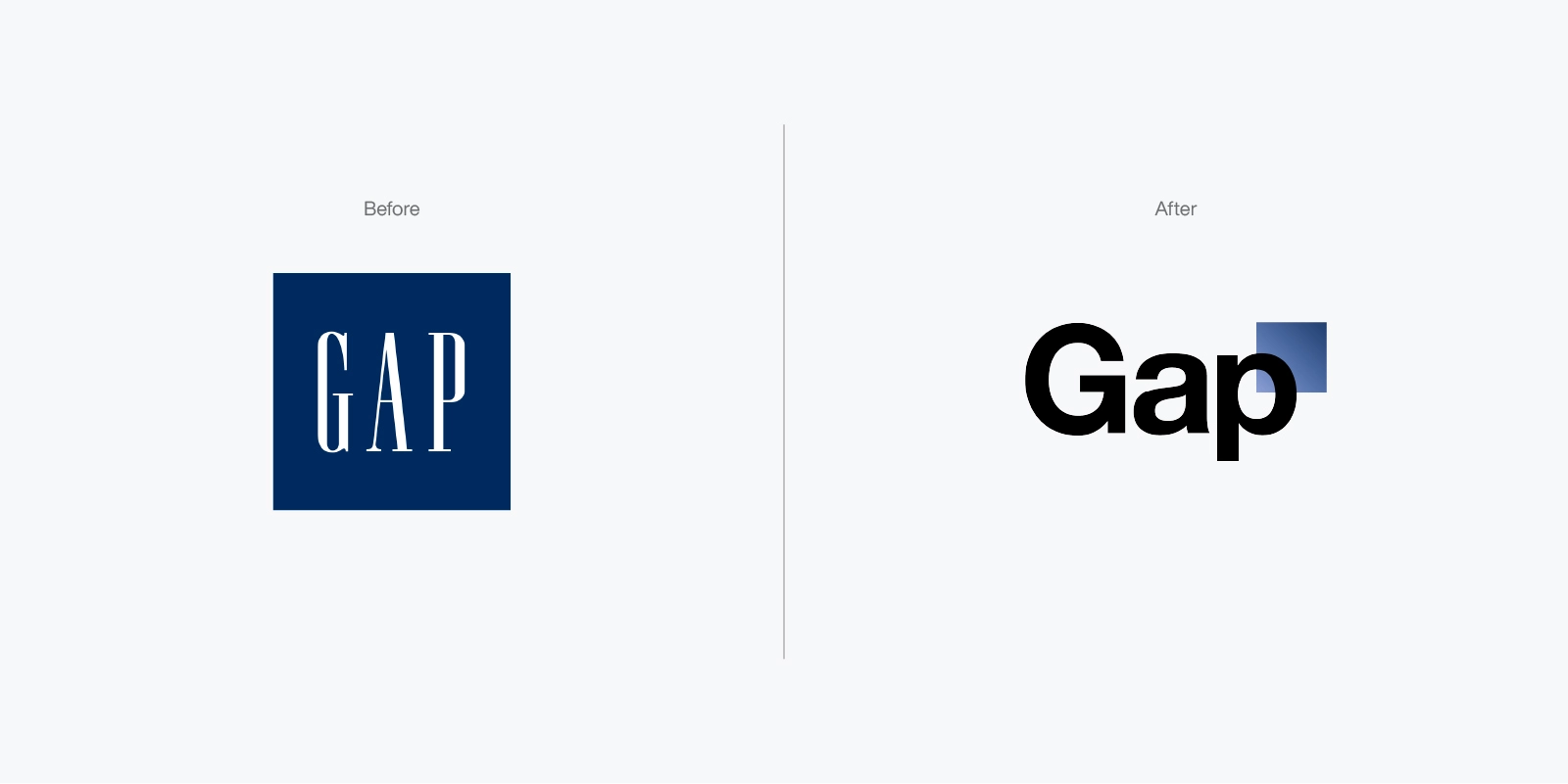 GAP Rebranding case