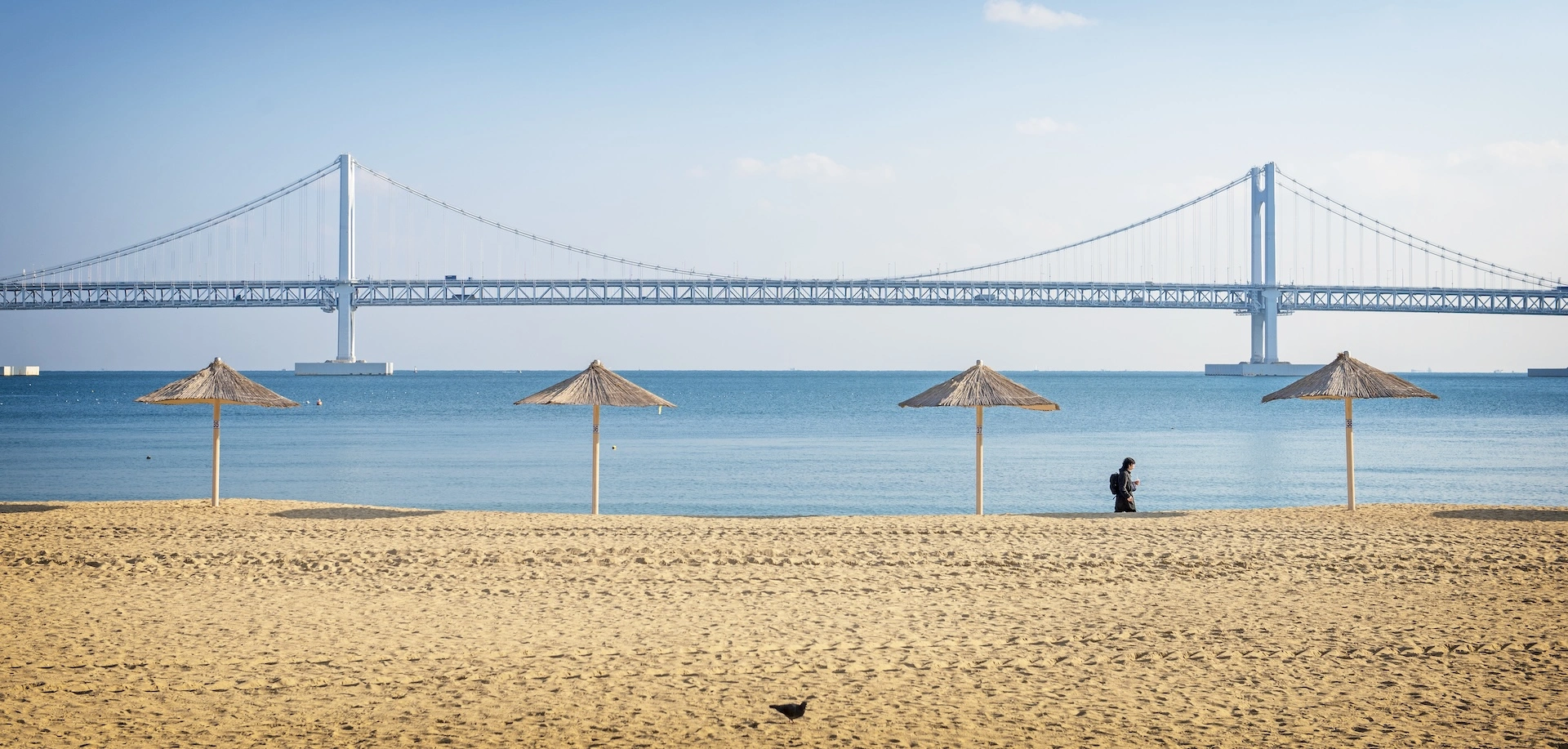 Gwangalli beach in Busan