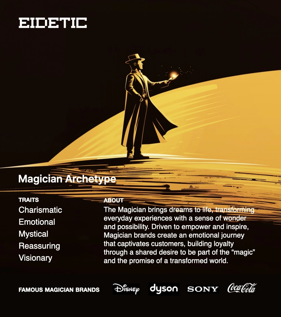 global experience marketing agency EIDETIC magician type