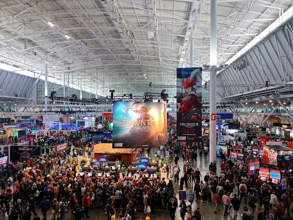 PAX EAST Convention Hall Exhibition Booth