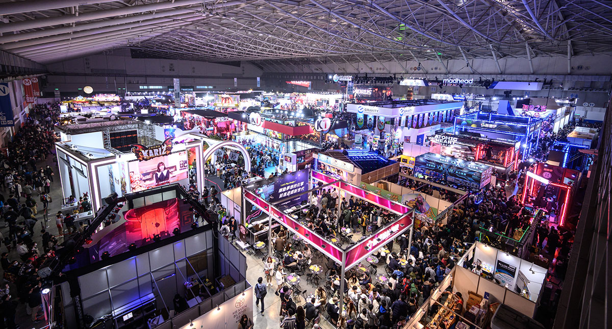 Taipei Game Show Exhibition Booth
