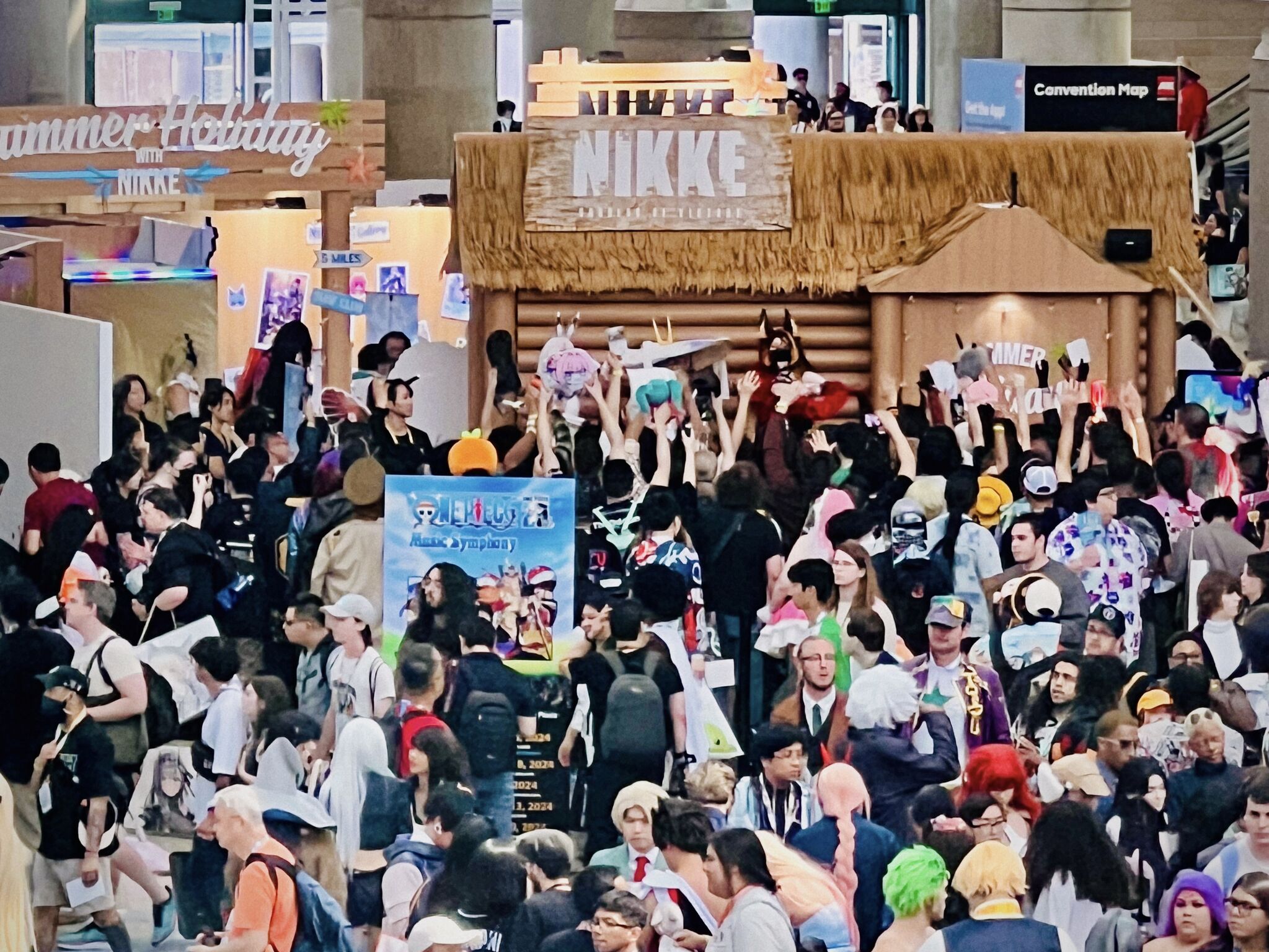 Nikke at Anime Expo in Los Angeles